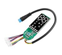 Lapiglo Panel de control con placa de protección para Xiaomi M365 1S para scooter Pro 2, conjunto de interruptores con tornillos y destornillador