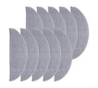 Lapiglo Paño de repuesto para trapeador Roborock Q10 S5, Q10 S5+, Q10 VF, Q10V, Q10V+, paños de limpieza de suelos de microfibra suave (paquete de 10)
