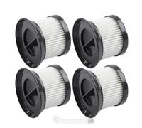 Lapiglo Paquete de 4 filtros H13 de repuesto para CleanMaxx MJ1901B y para aspiradora GT-SF-VCS-01, filtros reutilizables lavables con cepillo