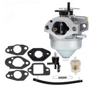 Lapiglo Para carburador de repuesto 16100Z0L853 GCV160A GCV160LA GCV160LA0 motores, montaje de metal de estrangulador manual con resorte regulador y filtro