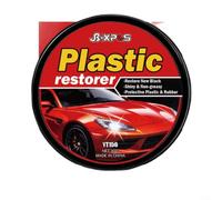 Lapiglo Pasta de reparación de plástico para interiores de vehículos, restaura el borde desteñido al color, fórmula antienvejecimiento para