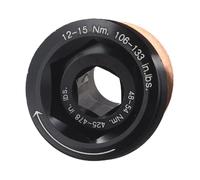Lapiglo Perno de fijación de manivela M15-26 mm para Sram para X7 X9 X0 XX1 GXP, tornillo de aleación ligero seguro para montaje de manivela de bicicleta, acabado negro