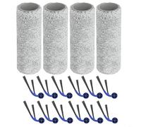 Lapiglo Piezas de repuesto de rodillo y cepillo lateral para ECOVACS T80 y T80 para limpiadores de robots serie omni, paquete múltiple (16 piezas)