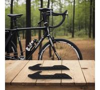 Lapiglo Road for Bicycle Pad Silicona, Chainstay Frame Guard Protector MTB y ciclismo, fácil de instalar, paquete de 2 (C)