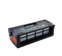 Lapiglo Robot colector de polvo automático para aspiradora, para gran capacidad para pieza de repuesto con ventana visual, contenedor negro fácil de instalar