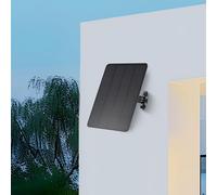 Lapiglo Sistemas de panel solar de 4 W resistentes a la intemperie, cable de extensión solar de 980 pies para cargador, adaptador de corriente de silicona monocristalina para exteriores con soporte
