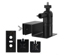 Lapiglo Soporte de canalón de ABS compatible con anillo, para cámaras EufyCam y paneles solares, soporte de cámara de seguridad resistente a la intemperie, configuración rápida, seguridad en el hogar