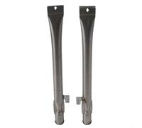 Lapiglo Tubo de quemador de acero inoxidable para Nexgrill 720-0783E 720-0830A 720-0830D 720-0864 720-0888 compatible con BBQ Pro Members Mark BHG Backyard Aid (2 piezas)