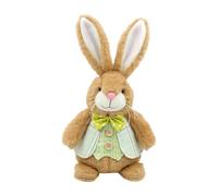 Lapin En Peluche - Lapin Assis Doudou, Lapins Câlin Assis En Peluche Douce | Pour Filles Et Garçons Panier De Pâques Saint-Valentin Anniversaire Faveurs De Fête Canapé Accesorio de decoración