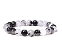 Lapis Lazuli Bracelets Men Natural Energy Lazuli Bracelet Polished 8mm Lazurite Beads Bangle Pulsera Women Jewelry Gift-29_17 centimeters