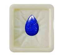 Lapislázuli natural de 55Carat piedra preciosa suelta calibrada, forma de pera, cabujón, curación de chakras, piedra de nacimiento, fabricación de joyas, piedra preciosa de 7 quilates