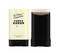 Lápiz antiencrespamiento para el cabello, 20 g, bálsamo para el cabello alisador | Bálsamo para el cabello natural portátil para mujeres y niñas viajes al aire libre deportes danza