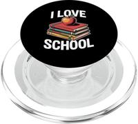 Lápiz apilable «I Love School» para Apple Books PopSockets PopGrip para MagSafe