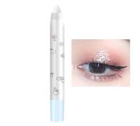 Lápiz Barra De Sombra Ocular Para Mujeres - 17g Iluminador Brillante De Doble Punta | con Efecto Brillante e Impermeable en Barra | Para Maquillaje En Citas Bodas Fiestas Contorno De Rostro Mejillas N