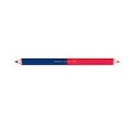 Lápiz bicolor rojo-azul