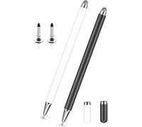 Lápiz capacitivo 2 en 1 para AMZ Fire Max 11 Table Fire HD 10/8/7 Touch Screen Pen iPad/Android para Honor Pad/XIAOMI/Redmi PadSE Tab Pencil (negro/blanco)