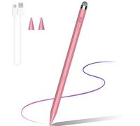 Lápiz capacitivo 2 en 1 para Fire Max 11 Table Fire HD 10 Touch Screen Pen para Honor Pad 10/X8a/MagicPad 2/XIAOMI Pad 7/6/PRO/Redmi PadSE, lápiz capacitivo (rosa)