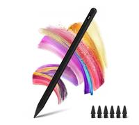 Lápiz capacitivo activo para iPad (modelos 2018-2025) con rechazo de palma y pantalla de alimentación, alternativa al lápiz iPad para iPad Pro/Air/Mini, sin necesidad de Bluetooth, diseño magnético
