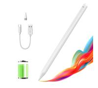 Lápiz capacitivo Bluetooth para iPad Mini de 6ª generación 2021 de 8.3 pulgadas con control remoto del obturador de la cámara, sensible a la inclinación, pantalla de nivel de batería, rechazo de la