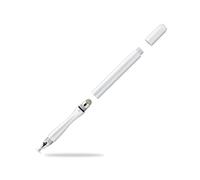 Lápiz capacitivo compatible con lápiz capacitivo para pantalla táctil, sin latencia, cómodo, sensible, portátil, escritura para smartphone, color plateado