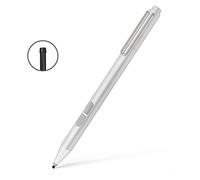 Lápiz capacitivo compatible con Surface Pro X 7 6 5 4 3 Go/portátil/Book/Studio Surface Pen Stylus Pencil 4096 (plateado)
