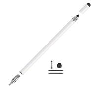 Lápiz capacitivo de metal de durabilidad, multidispositivo, escritura suave, dibujo preciso, portátil para uso en viajes, lápiz capacitivo con punta precisa