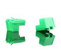 Lápiz capacitivo de repuesto para Audio-Technica ATN71 ATN70 ATN72 - Punta cónica para tocadiscos de vinilo, color rojo, amarillo y verde (verde)