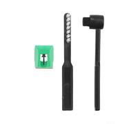 Lápiz capacitivo de repuesto verde para Audio Technica AT95E AT-LP120USB para tocadiscos cónico punta elíptica de alta fidelidad sonido 3 x 5 x 3 cm