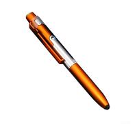Lápiz capacitivo multifunción, 1 paquete de bolígrafo con luz LED y soporte plegable para teléfono para pantallas táctiles capacitivas, diseño compacto de 5.35 pulgadas para oficina, estudio, viajes y