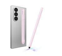 Lápiz capacitivo multifunción Bluetooth para Samsung Galaxy Z Fold 7/6/5, lápiz inteligente capacitivo activo con obturador remoto de cámara, incluye cable de carga magnético y ranura adhesiva para