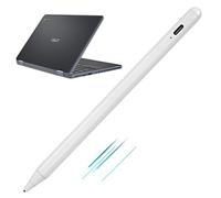 Lápiz capacitivo para ASUS Chromebook Flip 2 en 1 con pantalla táctil, lápiz capacitivo digital para ASUS Chromebook Flip 2 en 1 con punta ultrafina, control táctil y recargable, color blanco