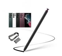 Lápiz capacitivo para Galaxy S22 Ultra (sin Bluetooth) de repuesto para Samsung Galaxy S22 Ultra 5G Stylus Pen de repuesto Touch Pen+puntas (negro)