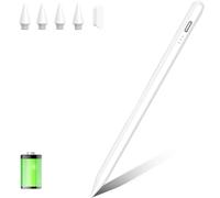 Lápiz capacitivo para iPad 2018-2022, lápiz capacitivo compatible con Apple iPad 9/8/7/6th, Mini 6/5th, Air 4/3th, Pro 11''/12,9'',11-inch A16/Air 11/13 M3 Lápiz capacitivo con 4 puntas de repuesto