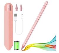 Lápiz capacitivo para iPad 2018-2024 con rechazo de palma, Apple Pencil para Apple iPad de 10ª/9ª/8ª/7ª/6ª generación, iPad Pro 11/12.9 pulgadas, iPad Air 2024 de 11 y 13 pulgadas (M2) /5ª/4ª/3ª