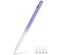 Lápiz capacitivo para iPad 2018-2025, 2 lápices activos de carga rápida con rechazo de palma compatible con Apple iPad 11(A16)/10/9/8/7/6, i-Pad Pro M4/12.9 pulgadas/11 pulgadas, Air M3/M2/5/4/3, Mini