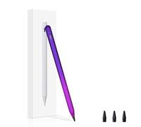 Lápiz Capacitivo para iPad 9.ª generación, con rechazo de Palma Compatible con Apple iPad 9.8.7.ª generación/iPad Pro 11.9 y 12.9 Pulgadas, iPad Air 4.ª generación/iPad Mini 6.ª generación (púrpura)