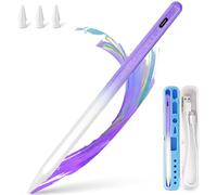 Lápiz capacitivo para iPad Apple: carga rápida para iPad Pencil Apple Pen con sensibilidad de inclinación de rechazo de palma - Bolígrafo para iPad 10/9/8/7/6, iPad Pro de 12.9 pulgadas/11 pulgadas/13
