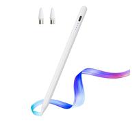 Lápiz capacitivo para iPad con rechazo de palma y sensibilidad a la inclinación, carga rápida en 5 minutos para 1 hora, lápiz Apple Pencil para iPad 6/7/8/9/10, Pro 12.9 y 11 pulgadas, Air3/4/5, mini