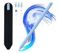 Lápiz Capacitivo para iPad de 11 y 10ª generación, Carga más rápida de 14 Minutos, con Soporte para lápices, rechazo de Palma (Azul)