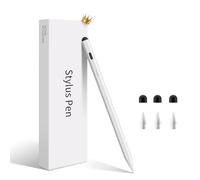Lápiz capacitivo para iPad, lápiz P6 Apple iPad 2018-2025, (carga 2 veces más rápida), sensibilidad de inclinación, lápiz capacitivo para iPad 10/9/8/7/6ª generación, iPad Pro de 12.9/11/13 pulgadas