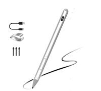 Lápiz capacitivo para Microsoft Surface Pro 9 8 7 6 5 4 X Pen/Surface Go 3 Go2/Surface Book/Latpop 5/Studio Pen - 4096 niveles, lápiz capacitivo de rechazo de palma (plateado)