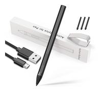 Lápiz capacitivo para Microsoft Surface Pro 9/X/8/7/6/5/4/3, Surface Go/Go2/Go3, Book4/3/2, Surface Laptop/Studio (negro)