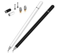 Lápiz Capacitivo para Pantalla táctil, Paquete de 2 lápices capacitivos de Disco magnético de Alta sensibilidad y precisión para iPad/Apple/iPhone/Samsung/Android Todas Las Pantallas táctiles