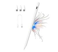 Lápiz Capacitivo para Pantallas táctiles con diseño magnético, Kenkor Tablet Pom Punta de 1,5 mm para Android iOS Pen -iPad/Pro/Air/Mini/iPhone/Huawei/Samsung/Smartphones y tabletas (Blanco)