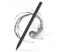 Lápiz capacitivo para tablet para pantallas táctiles, con alta precisión y absorción magnética, bolígrafo digital compatible con Huawei/Samsung/iPhone y otros dispositivos Android y tabletas (negro)