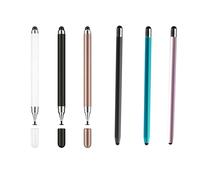 Lápiz capacitivo para tableta, 2 en 1, compatible con Samsung/iPad/Android/iOS, lápiz táctil de goma para todas las pantallas táctiles