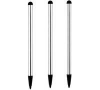 Lápiz capacitivo plateado para pantallas táctiles, lápiz universal de punta fina para iPad, iPhone, Samsung, Android, tableta y otras pantallas táctiles, lápiz capacitivo de precisión para todos los