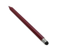 Lápiz capacitivo resistente para pantalla táctil de alta precisión para mesa, color rojo