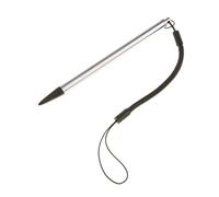 Lápiz capacitivo resistente para pantalla táctil de repuesto para consola/pestaña/teléfono, plateado