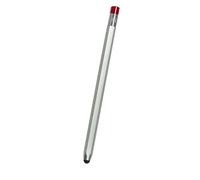 Lápiz capacitivo universal para tableta y PC para xiaomi, lápiz capacitivo universal con 2 puntas redondeadas (plateado)